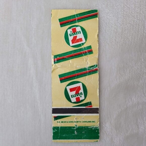 Vtg Matchbook Cover 7 Eleven Convenience Stores Where The Good Things Come Easy - Picture 4 of 5